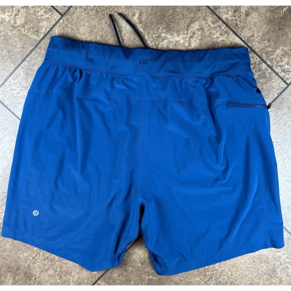 Lot of 4 Lululemon Shorts Mens XL Black & Blue (see description for details) - Picture 3 of 16
